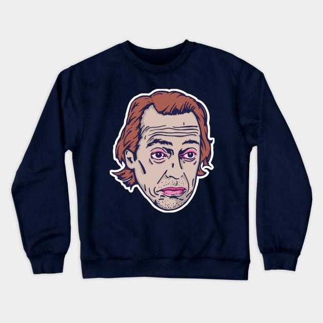 Steve Buscemi - Original Fanart Design Crewneck Sweatshirt by DankFutura